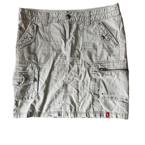 gorgeous Y2K green cargo skirt - Picture 1 of 2